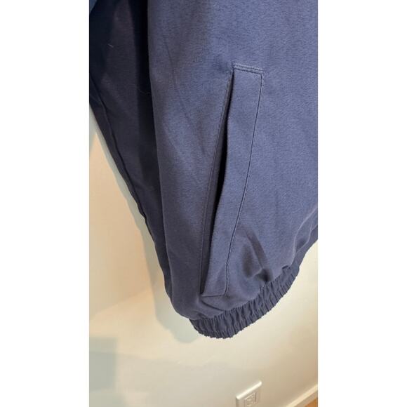 Ralph Lauren Men’s Navy Bomber Jacket – White Pony Logo – Size Large - Picture 7 of 9